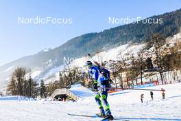 17.12.2021, Annecy-Le Grand Bornand, France (FRA): Anton Smolski (BLR) -  IBU World Cup Biathlon, sprint men, Annecy-Le Grand Bornand (FRA). www.nordicfocus.com. © Manzoni/NordicFocus. Every downloaded picture is fee-liable.