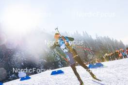 17.12.2021, Annecy-Le Grand Bornand, France (FRA): Johannes Kuehn (GER) -  IBU World Cup Biathlon, sprint men, Annecy-Le Grand Bornand (FRA). www.nordicfocus.com. © Manzoni/NordicFocus. Every downloaded picture is fee-liable.