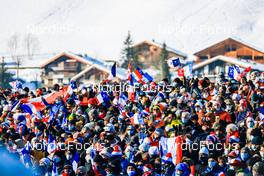 17.12.2021, Annecy-Le Grand Bornand, France (FRA): Feature: Spectators -  IBU World Cup Biathlon, sprint men, Annecy-Le Grand Bornand (FRA). www.nordicfocus.com. © Manzoni/NordicFocus. Every downloaded picture is fee-liable.