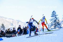 17.12.2021, Annecy-Le Grand Bornand, France (FRA): Benedikt Doll (GER) -  IBU World Cup Biathlon, sprint men, Annecy-Le Grand Bornand (FRA). www.nordicfocus.com. © Manzoni/NordicFocus. Every downloaded picture is fee-liable.