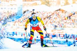 17.12.2021, Annecy-Le Grand Bornand, France (FRA): Tom Lahaye-Goffart (BEL) -  IBU World Cup Biathlon, sprint men, Annecy-Le Grand Bornand (FRA). www.nordicfocus.com. © Manzoni/NordicFocus. Every downloaded picture is fee-liable.