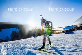 17.12.2021, Annecy-Le Grand Bornand, France (FRA): Anton Sinapov (BUL) -  IBU World Cup Biathlon, sprint men, Annecy-Le Grand Bornand (FRA). www.nordicfocus.com. © Manzoni/NordicFocus. Every downloaded picture is fee-liable.