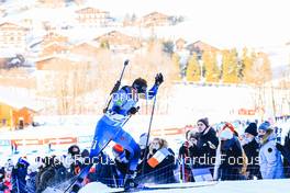 17.12.2021, Annecy-Le Grand Bornand, France (FRA): Antonin Guigonnat (FRA) -  IBU World Cup Biathlon, sprint men, Annecy-Le Grand Bornand (FRA). www.nordicfocus.com. © Manzoni/NordicFocus. Every downloaded picture is fee-liable.