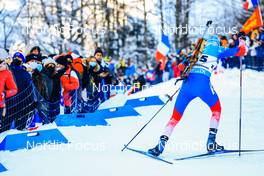 17.12.2021, Annecy-Le Grand Bornand, France (FRA): Vasilii Tomshin (RUS) -  IBU World Cup Biathlon, sprint men, Annecy-Le Grand Bornand (FRA). www.nordicfocus.com. © Manzoni/NordicFocus. Every downloaded picture is fee-liable.
