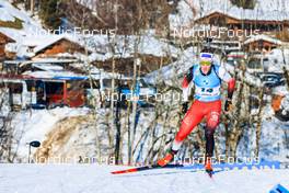 17.12.2021, Annecy-Le Grand Bornand, France (FRA): Simon Eder (AUT) -  IBU World Cup Biathlon, sprint men, Annecy-Le Grand Bornand (FRA). www.nordicfocus.com. © Manzoni/NordicFocus. Every downloaded picture is fee-liable.