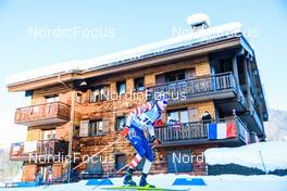 17.12.2021, Annecy-Le Grand Bornand, France (FRA): Leif Nordgren (USA) -  IBU World Cup Biathlon, sprint men, Annecy-Le Grand Bornand (FRA). www.nordicfocus.com. © Manzoni/NordicFocus. Every downloaded picture is fee-liable.