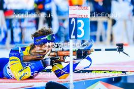 17.12.2021, Annecy-Le Grand Bornand, France (FRA): Peppe Femling (SWE) -  IBU World Cup Biathlon, sprint men, Annecy-Le Grand Bornand (FRA). www.nordicfocus.com. © Manzoni/NordicFocus. Every downloaded picture is fee-liable.