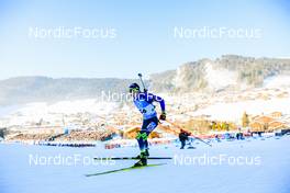 17.12.2021, Annecy-Le Grand Bornand, France (FRA): Raman Yaliotnau (BLR) -  IBU World Cup Biathlon, sprint men, Annecy-Le Grand Bornand (FRA). www.nordicfocus.com. © Manzoni/NordicFocus. Every downloaded picture is fee-liable.