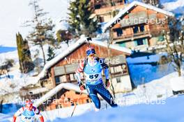 17.12.2021, Annecy-Le Grand Bornand, France (FRA): Sean Doherty (USA) -  IBU World Cup Biathlon, sprint men, Annecy-Le Grand Bornand (FRA). www.nordicfocus.com. © Manzoni/NordicFocus. Every downloaded picture is fee-liable.