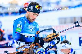 17.12.2021, Annecy-Le Grand Bornand, France (FRA): Antonin Guigonnat (FRA) -  IBU World Cup Biathlon, sprint men, Annecy-Le Grand Bornand (FRA). www.nordicfocus.com. © Manzoni/NordicFocus. Every downloaded picture is fee-liable.
