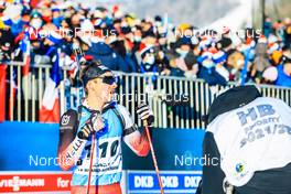 17.12.2021, Annecy-Le Grand Bornand, France (FRA): Patrick Jakob (AUT) -  IBU World Cup Biathlon, sprint men, Annecy-Le Grand Bornand (FRA). www.nordicfocus.com. © Manzoni/NordicFocus. Every downloaded picture is fee-liable.