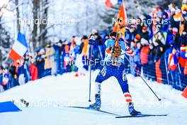 17.12.2021, Annecy-Le Grand Bornand, France (FRA): Jake Brown (USA) -  IBU World Cup Biathlon, sprint men, Annecy-Le Grand Bornand (FRA). www.nordicfocus.com. © Manzoni/NordicFocus. Every downloaded picture is fee-liable.