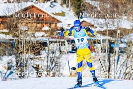17.12.2021, Annecy-Le Grand Bornand, France (FRA): Jesper Nelin (SWE) -  IBU World Cup Biathlon, sprint men, Annecy-Le Grand Bornand (FRA). www.nordicfocus.com. © Manzoni/NordicFocus. Every downloaded picture is fee-liable.