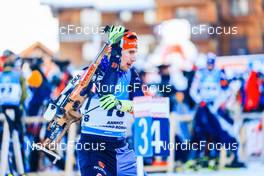 17.12.2021, Annecy-Le Grand Bornand, France (FRA): Johannes Kuehn (GER) -  IBU World Cup Biathlon, sprint men, Annecy-Le Grand Bornand (FRA). www.nordicfocus.com. © Manzoni/NordicFocus. Every downloaded picture is fee-liable.