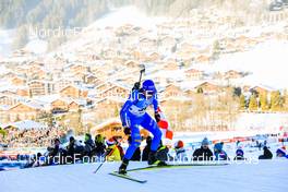 17.12.2021, Annecy-Le Grand Bornand, France (FRA): Lukas Hofer (ITA) -  IBU World Cup Biathlon, sprint men, Annecy-Le Grand Bornand (FRA). www.nordicfocus.com. © Manzoni/NordicFocus. Every downloaded picture is fee-liable.