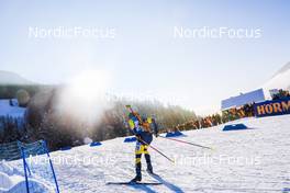17.12.2021, Annecy-Le Grand Bornand, France (FRA): Jesper Nelin (SWE) -  IBU World Cup Biathlon, sprint men, Annecy-Le Grand Bornand (FRA). www.nordicfocus.com. © Manzoni/NordicFocus. Every downloaded picture is fee-liable.