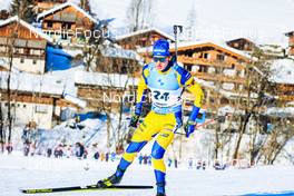 17.12.2021, Annecy-Le Grand Bornand, France (FRA): Martin Ponsiluoma (SWE) -  IBU World Cup Biathlon, sprint men, Annecy-Le Grand Bornand (FRA). www.nordicfocus.com. © Manzoni/NordicFocus. Every downloaded picture is fee-liable.