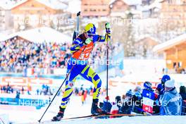 16.12.2021, Annecy-Le Grand Bornand, France (FRA): Darya Blashko (UKR) -  IBU World Cup Biathlon, sprint women, Annecy-Le Grand Bornand (FRA). www.nordicfocus.com. © Manzoni/NordicFocus. Every downloaded picture is fee-liable.