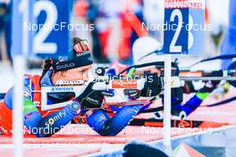 16.12.2021, Annecy-Le Grand Bornand, France (FRA): Anais Chevalier-Bouchet (FRA) -  IBU World Cup Biathlon, sprint women, Annecy-Le Grand Bornand (FRA). www.nordicfocus.com. © Manzoni/NordicFocus. Every downloaded picture is fee-liable.