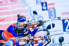 16.12.2021, Annecy-Le Grand Bornand, France (FRA): Dzinara Alimbekava (BLR) -  IBU World Cup Biathlon, sprint women, Annecy-Le Grand Bornand (FRA). www.nordicfocus.com. © Manzoni/NordicFocus. Every downloaded picture is fee-liable.