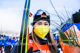 16.12.2021, Annecy-Le Grand Bornand, France (FRA): Dzinara Alimbekava (BLR) -  IBU World Cup Biathlon, sprint women, Annecy-Le Grand Bornand (FRA). www.nordicfocus.com. © Manzoni/NordicFocus. Every downloaded picture is fee-liable.