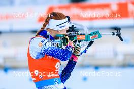 16.12.2021, Annecy-Le Grand Bornand, France (FRA): Suvi Minkkinen (FIN) -  IBU World Cup Biathlon, sprint women, Annecy-Le Grand Bornand (FRA). www.nordicfocus.com. © Manzoni/NordicFocus. Every downloaded picture is fee-liable.