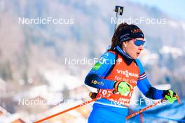 16.12.2021, Annecy-Le Grand Bornand, France (FRA): Caroline Colombo (FRA) -  IBU World Cup Biathlon, sprint women, Annecy-Le Grand Bornand (FRA). www.nordicfocus.com. © Manzoni/NordicFocus. Every downloaded picture is fee-liable.