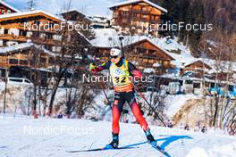 16.12.2021, Annecy-Le Grand Bornand, France (FRA): Marte Olsbu Roeiseland (NOR) -  IBU World Cup Biathlon, sprint women, Annecy-Le Grand Bornand (FRA). www.nordicfocus.com. © Manzoni/NordicFocus. Every downloaded picture is fee-liable.