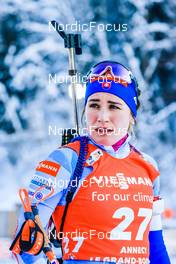 16.12.2021, Annecy-Le Grand Bornand, France (FRA): Paulina Fialkova (SVK) -  IBU World Cup Biathlon, sprint women, Annecy-Le Grand Bornand (FRA). www.nordicfocus.com. © Manzoni/NordicFocus. Every downloaded picture is fee-liable.