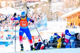 16.12.2021, Annecy-Le Grand Bornand, France (FRA): Irina Kazakevich (RUS) -  IBU World Cup Biathlon, sprint women, Annecy-Le Grand Bornand (FRA). www.nordicfocus.com. © Manzoni/NordicFocus. Every downloaded picture is fee-liable.