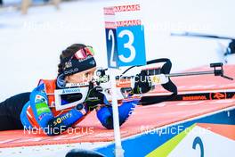 16.12.2021, Annecy-Le Grand Bornand, France (FRA): Anais Chevalier-Bouchet (FRA) -  IBU World Cup Biathlon, sprint women, Annecy-Le Grand Bornand (FRA). www.nordicfocus.com. © Manzoni/NordicFocus. Every downloaded picture is fee-liable.