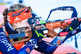 16.12.2021, Annecy-Le Grand Bornand, France (FRA): Janina Hettich (GER) -  IBU World Cup Biathlon, sprint women, Annecy-Le Grand Bornand (FRA). www.nordicfocus.com. © Manzoni/NordicFocus. Every downloaded picture is fee-liable.