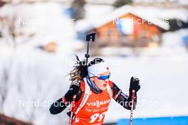 16.12.2021, Annecy-Le Grand Bornand, France (FRA): Benita Peiffer (CAN) -  IBU World Cup Biathlon, sprint women, Annecy-Le Grand Bornand (FRA). www.nordicfocus.com. © Manzoni/NordicFocus. Every downloaded picture is fee-liable.