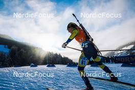 16.12.2021, Annecy-Le Grand Bornand, France (FRA): Stina Nilsson (SWE) -  IBU World Cup Biathlon, sprint women, Annecy-Le Grand Bornand (FRA). www.nordicfocus.com. © Manzoni/NordicFocus. Every downloaded picture is fee-liable.