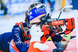 16.12.2021, Annecy-Le Grand Bornand, France (FRA): Anna Weidel (GER) -  IBU World Cup Biathlon, sprint women, Annecy-Le Grand Bornand (FRA). www.nordicfocus.com. © Manzoni/NordicFocus. Every downloaded picture is fee-liable.