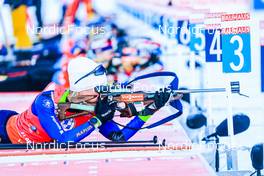 16.12.2021, Annecy-Le Grand Bornand, France (FRA): Hanna Sola (BLR) -  IBU World Cup Biathlon, sprint women, Annecy-Le Grand Bornand (FRA). www.nordicfocus.com. © Manzoni/NordicFocus. Every downloaded picture is fee-liable.