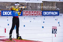 15.12.2021, Annecy-Le Grand Bornand, France (FRA): Tom Lahaye-Goffart (BEL) - IBU World Cup Biathlon, training, Annecy-Le Grand Bornand (FRA). www.nordicfocus.com. © Manzoni/NordicFocus. Every downloaded picture is fee-liable.