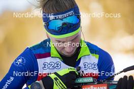 14.12.2021, Annecy-Le Grand Bornand, France (FRA): Hanna Sola (BLR) -  IBU World Cup Biathlon, training, Annecy-Le Grand Bornand (FRA). www.nordicfocus.com. © Manzoni/NordicFocus. Every downloaded picture is fee-liable.