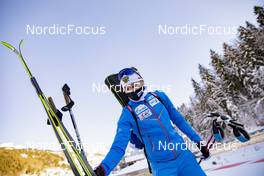 14.12.2021, Annecy-Le Grand Bornand, France (FRA): Irina Kazakevich (RUS) -  IBU World Cup Biathlon, training, Annecy-Le Grand Bornand (FRA). www.nordicfocus.com. © Manzoni/NordicFocus. Every downloaded picture is fee-liable.