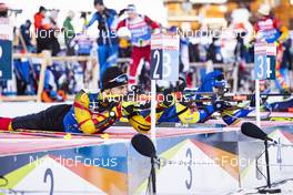 15.12.2021, Annecy-Le Grand Bornand, France (FRA): Cesar Beauvais (BEL) - IBU World Cup Biathlon, training, Annecy-Le Grand Bornand (FRA). www.nordicfocus.com. © Manzoni/NordicFocus. Every downloaded picture is fee-liable.