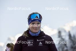 14.12.2021, Annecy-Le Grand Bornand, France (FRA): Amy Baserga (SUI) -  IBU World Cup Biathlon, training, Annecy-Le Grand Bornand (FRA). www.nordicfocus.com. © Manzoni/NordicFocus. Every downloaded picture is fee-liable.