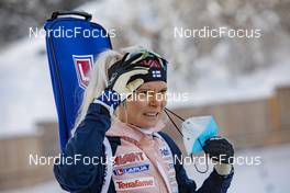 14.12.2021, Annecy-Le Grand Bornand, France (FRA): Mari Eder (FIN) -  IBU World Cup Biathlon, training, Annecy-Le Grand Bornand (FRA). www.nordicfocus.com. © Manzoni/NordicFocus. Every downloaded picture is fee-liable.
