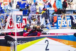 15.12.2021, Annecy-Le Grand Bornand, France (FRA): Sturla Holm Laegreid (NOR) - IBU World Cup Biathlon, training, Annecy-Le Grand Bornand (FRA). www.nordicfocus.com. © Manzoni/NordicFocus. Every downloaded picture is fee-liable.