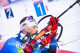15.12.2021, Annecy-Le Grand Bornand, France (FRA): Fabien Claude (FRA) - IBU World Cup Biathlon, training, Annecy-Le Grand Bornand (FRA). www.nordicfocus.com. © Manzoni/NordicFocus. Every downloaded picture is fee-liable.