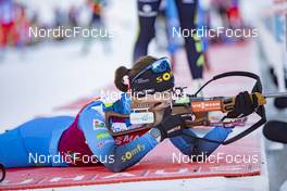 14.12.2021, Annecy-Le Grand Bornand, France (FRA): Julia Simon (FRA) -  IBU World Cup Biathlon, training, Annecy-Le Grand Bornand (FRA). www.nordicfocus.com. © Manzoni/NordicFocus. Every downloaded picture is fee-liable.