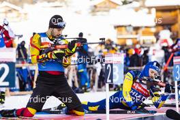 15.12.2021, Annecy-Le Grand Bornand, France (FRA): Cesar Beauvais (BEL) - IBU World Cup Biathlon, training, Annecy-Le Grand Bornand (FRA). www.nordicfocus.com. © Manzoni/NordicFocus. Every downloaded picture is fee-liable.