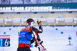 15.12.2021, Annecy-Le Grand Bornand, France (FRA): Christian Gow (CAN) - IBU World Cup Biathlon, training, Annecy-Le Grand Bornand (FRA). www.nordicfocus.com. © Manzoni/NordicFocus. Every downloaded picture is fee-liable.