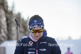 14.12.2021, Annecy-Le Grand Bornand, France (FRA): Clare Egan (USA) -  IBU World Cup Biathlon, training, Annecy-Le Grand Bornand (FRA). www.nordicfocus.com. © Manzoni/NordicFocus. Every downloaded picture is fee-liable.