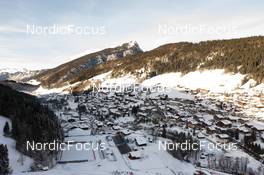 15.12.2021, Annecy-Le Grand Bornand, France (FRA): Event Feature: Stadium overview - IBU World Cup Biathlon, training, Annecy-Le Grand Bornand (FRA). www.nordicfocus.com. © Manzoni/NordicFocus. Every downloaded picture is fee-liable.