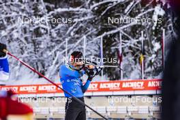 15.12.2021, Annecy-Le Grand Bornand, France (FRA): Quentin Fillon Maillet (FRA) - IBU World Cup Biathlon, training, Annecy-Le Grand Bornand (FRA). www.nordicfocus.com. © Manzoni/NordicFocus. Every downloaded picture is fee-liable.